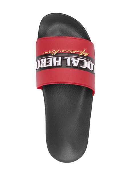Ciabatte Local Hero  in nero Martine rose - uomo MARTINE ROSE | 1067EVA1039BLK